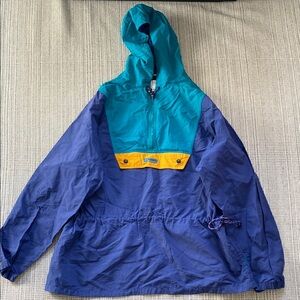 Vintage Columbia Colorful Kangol pocket Jacket